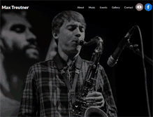 Tablet Screenshot of maxtreutner.de